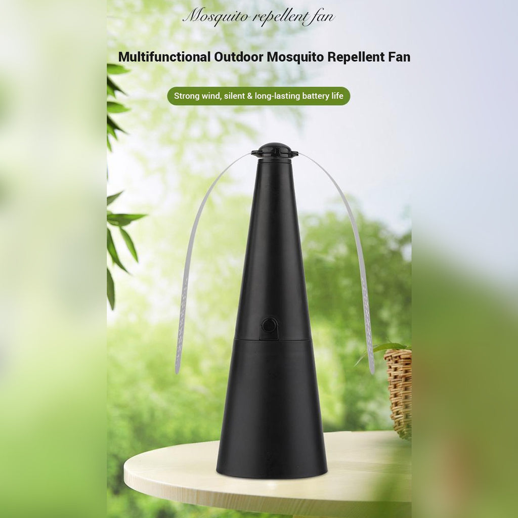 Battery Operated Fly Fan Repellent- Electric Fly Away Flee, Mosquito F