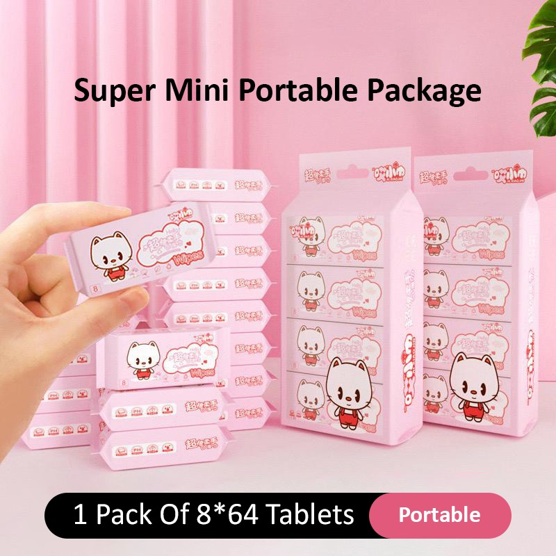 Travel-Friendly Mini Hand and Wet Wipes