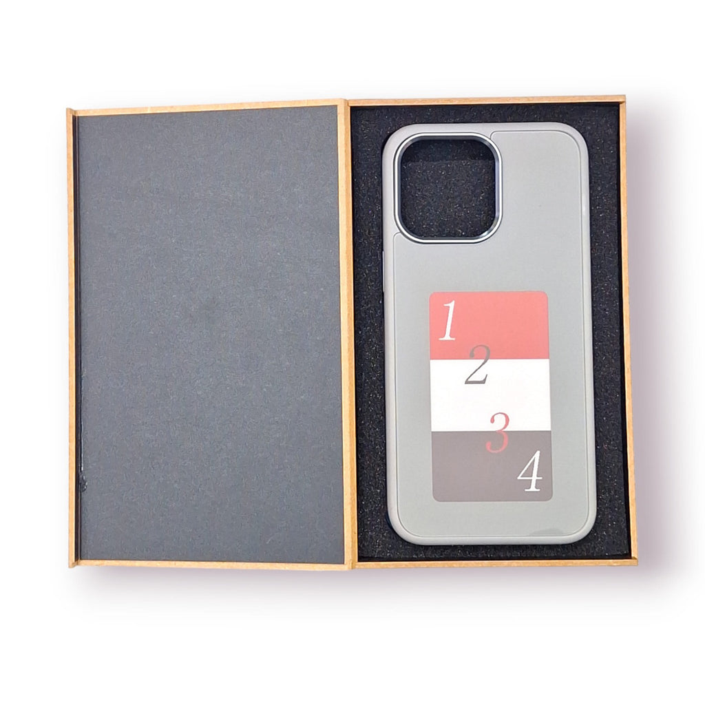iPhone 15 Pro and 15 Pro Max Display Phone Case - E ink Case, NFC iPhone Case iPhone 15 Pro and 15 Pro Max Display Phone Case - E ink Case, NFC iPhone Case