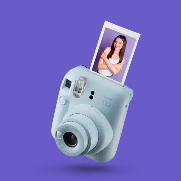Fujifilm Instax Mini 12 Camera - Polaroid Mini Closeup Image Camera Fujifilm Instax Mini 12 Camera - Polaroid Mini Closeup Image Camera