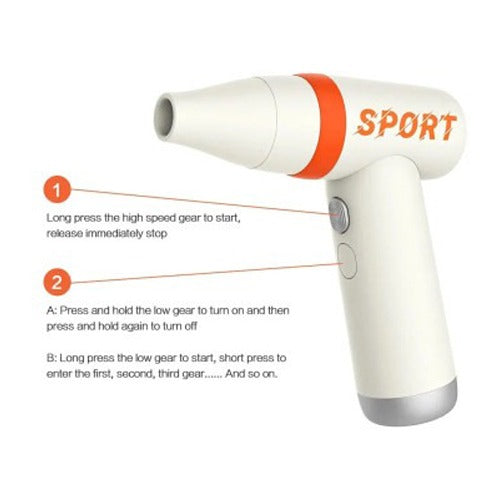 functions in One Touch High Speed Mini Fan