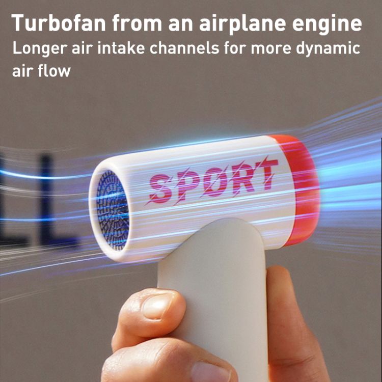 One Touch High Speed Mini Fan - Air Dryer, Portable Air Blower One Touch High Speed Mini Fan - Air Dryer, Portable Air Blower