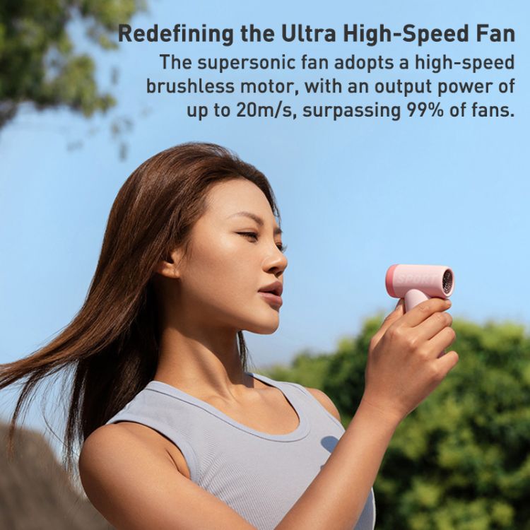 One Touch High Speed Mini Fan - Air Dryer, Portable Air Blower One Touch High Speed Mini Fan - Air Dryer, Portable Air Blower