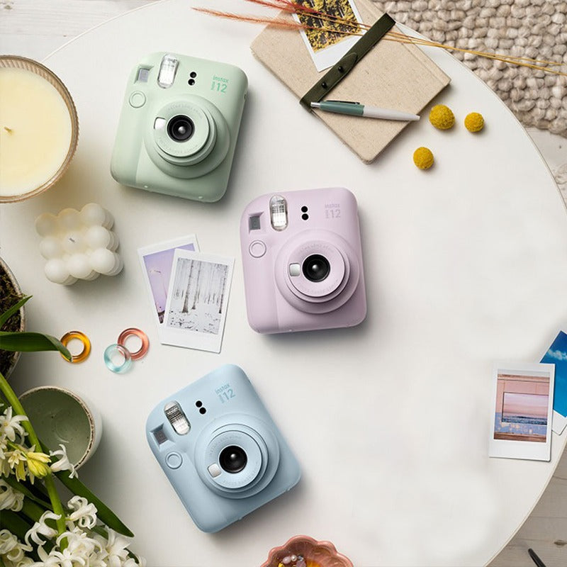 Fujifilm Instax Mini 12 Camera - Polaroid Mini Closeup Image Camera Fujifilm Instax Mini 12 Camera - Polaroid Mini Closeup Image Camera