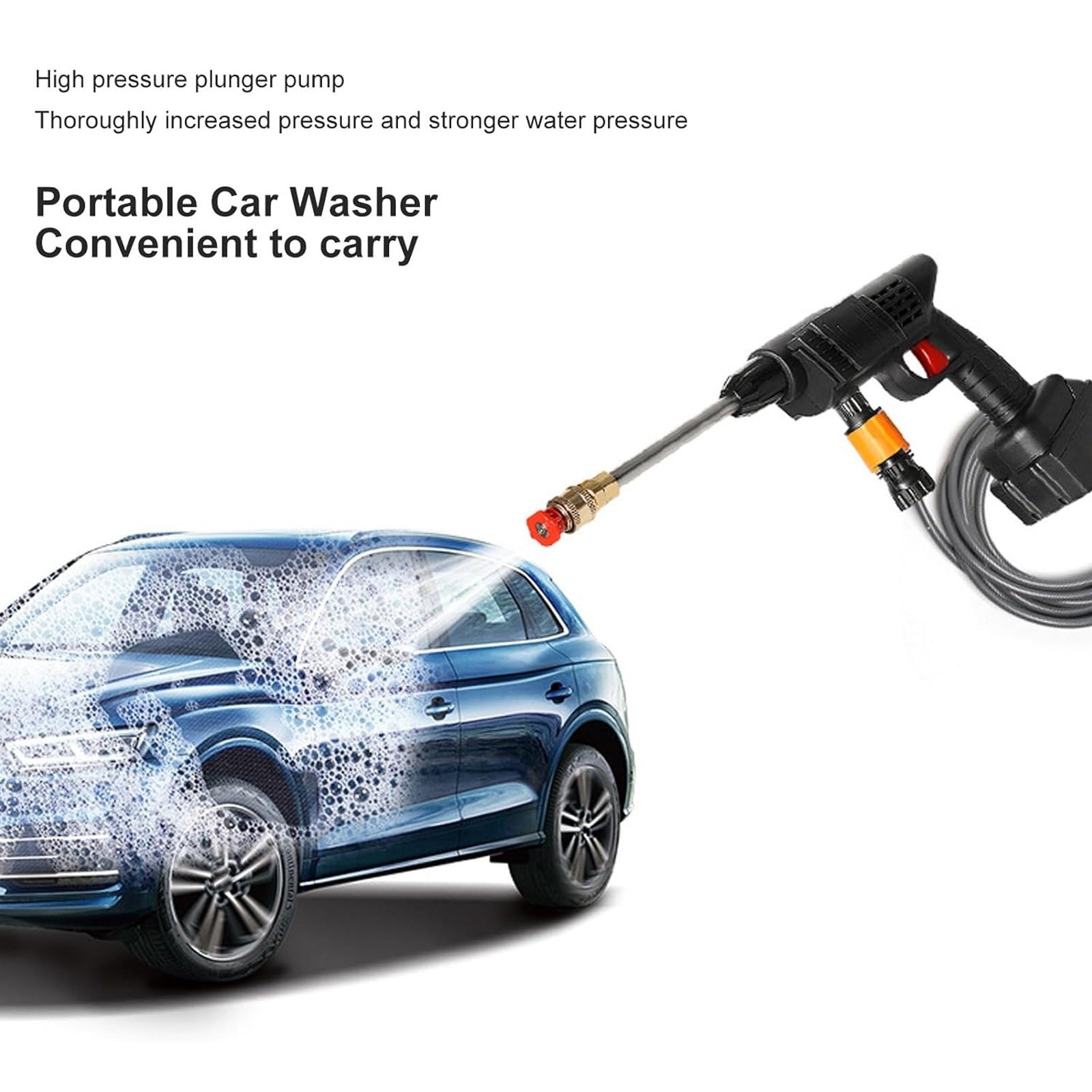 portable car washer with Cordless Car Washing Water Gun 
