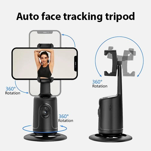 Wireless 360° Auto Face Tracking Tripod