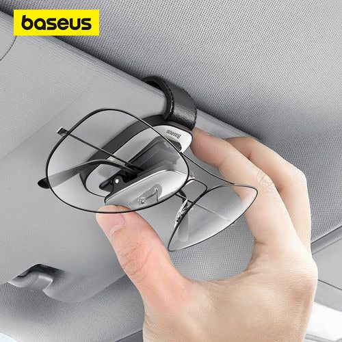 Baseus Platinum Vehicle Eyewear Clip - Car Sunglass Holder Baseus Platinum Vehicle Eyewear Clip - Car Sunglass Holder