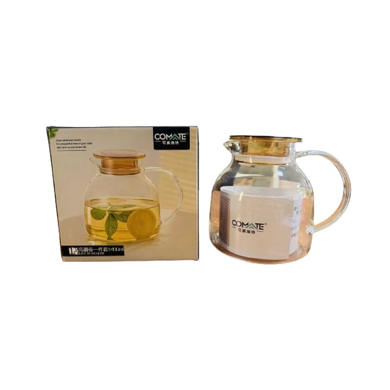 Package Of Glass Tea Pot.