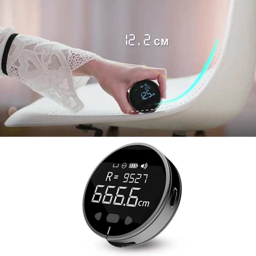 Mini Electronic Ruler, Digital Measuring Tape, Digital Tape Measurement Tool Mini Electronic Ruler, Digital Measuring Tape, Digital Tape Measurement Tool