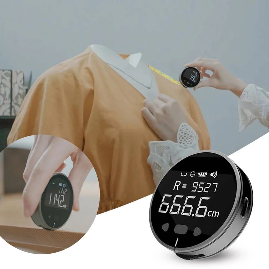 Mini Electronic Ruler, Digital Measuring Tape, Digital Tape Measurement Tool Mini Electronic Ruler, Digital Measuring Tape, Digital Tape Measurement Tool