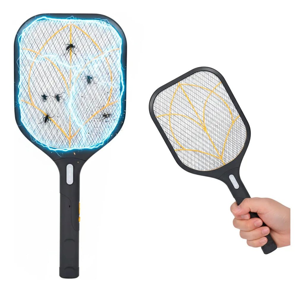 Electric Mosquito Racket, Rechargeable Bug Zapper with LED Light Electric Mosquito Racket, Rechargeable Bug Zapper with LED Light