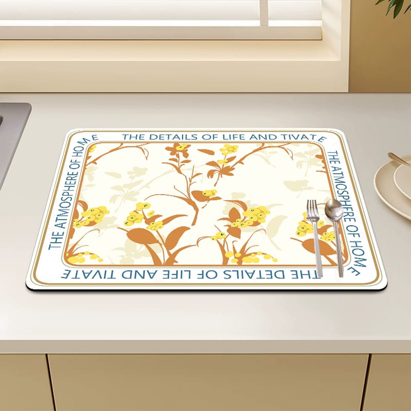 Super Absorbent Dish Drying Mat for Kitchen Super Absorbent Dish Drying Mat for Kitchen