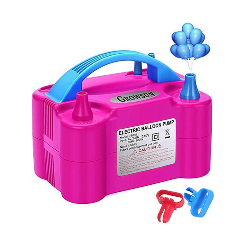 Electric Air Balloon Pump 220V- 240V 600W Dual Inflation Balloon Blower