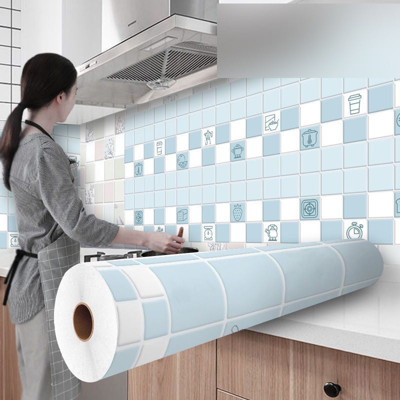 Waterproof Self Adhesive Oil Proof Kitchen Bathroom Wallpaper Sticker Waterproof Self Adhesive Oil Proof Kitchen Bathroom Wallpaper Sticker