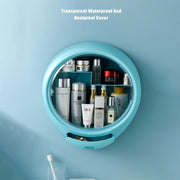 Wall Mount Large Capacity Bathroom Cosmetics Storage Box