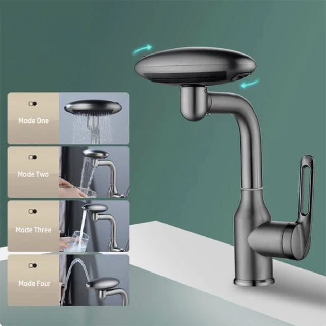 360° Rotating Faucet.