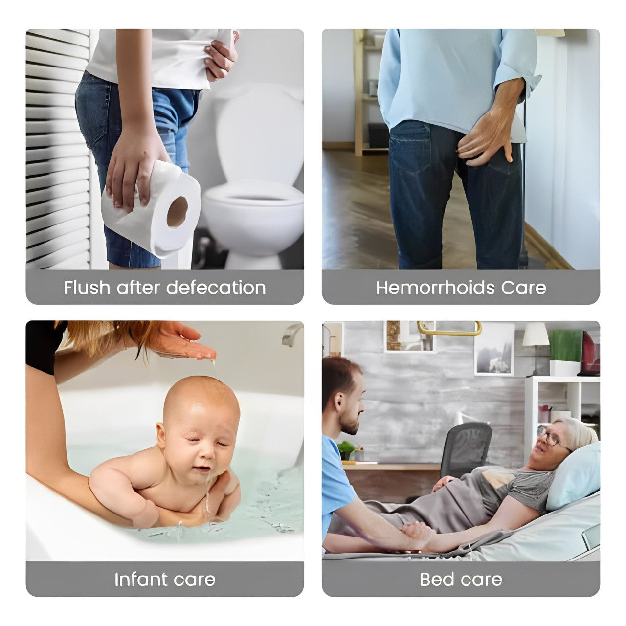 Otra persona está utilizando un dispositivo de descarga eléctrica portátil.