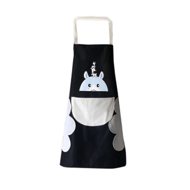 Wipeable Apron For Kitchen.