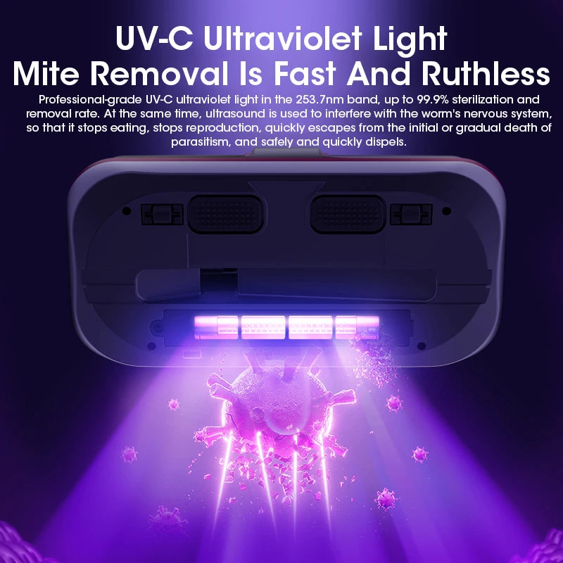 Wireless Vacuum Cleaner - Dust Mite Remover