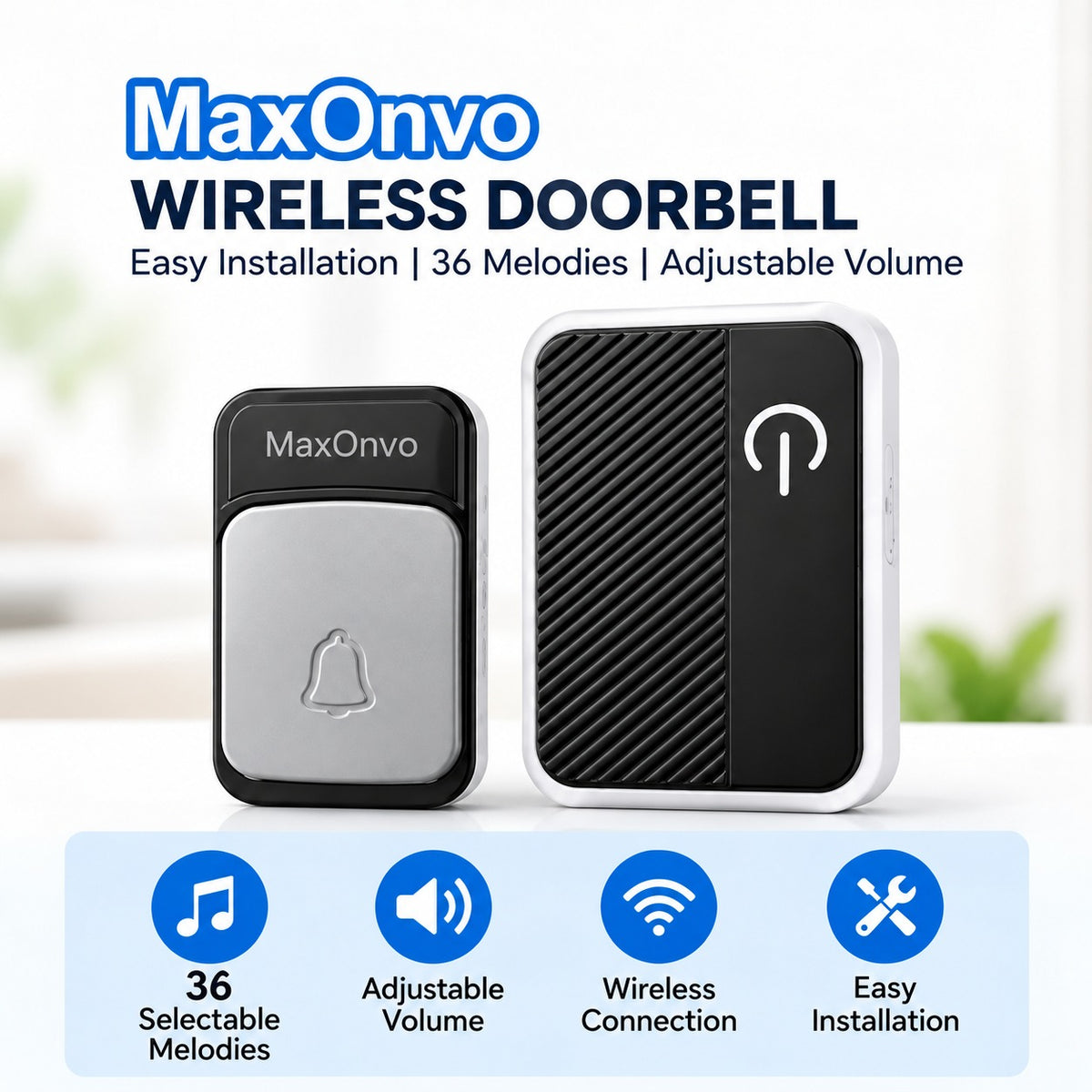 Wireless Doorbell with its features.