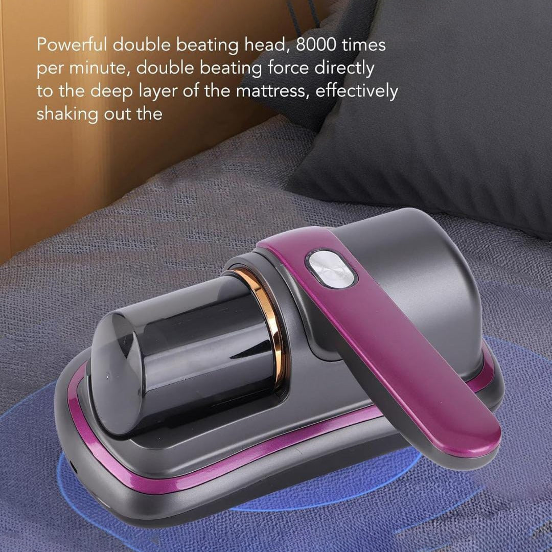 Wireless Dust Mite Removal Vacuum Cleaner is Used to Clean the Mattress.