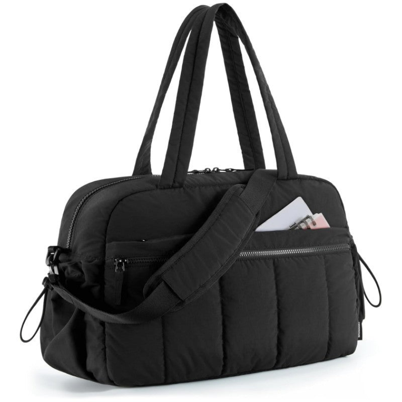 Women Travel Duffle Bag, Multi-Pocket Gym Bag.