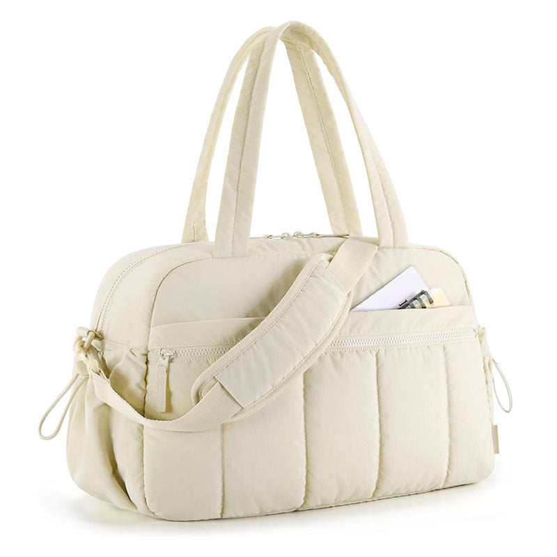 Women Travel Duffle Bag, Multi-Pocket Gym Bag.