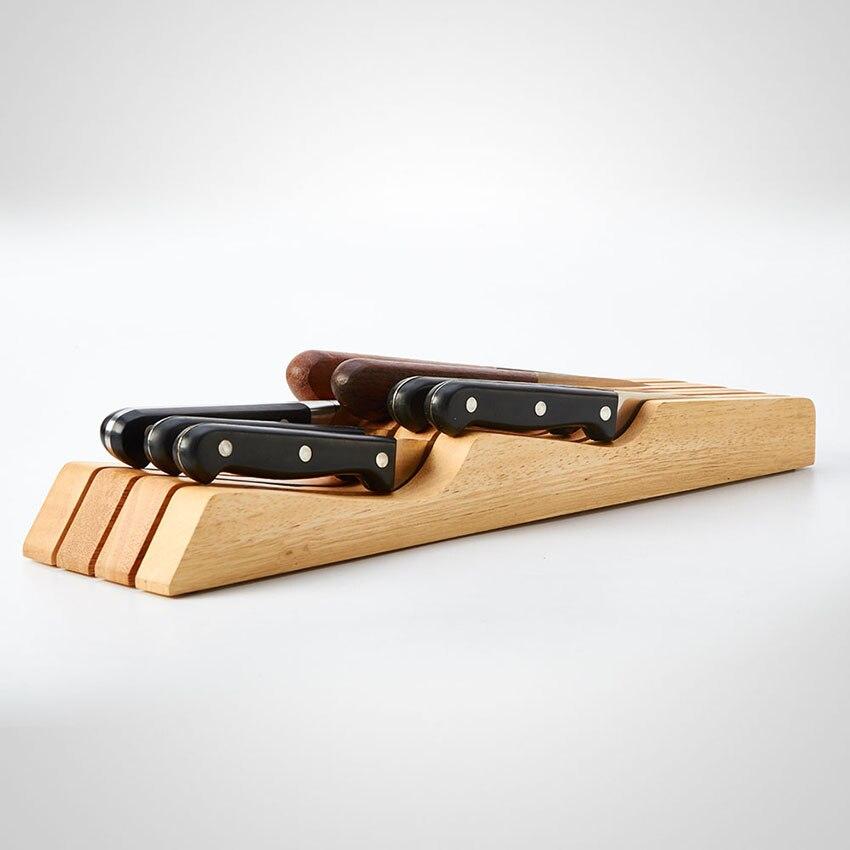 Wooden Knife Holder, Knife Organizer Block without Knife Wooden Knife Holder, Knife Organizer Block without Knife
