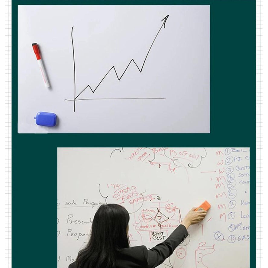Writing Chalkboard, Whiteboard Wall Sticker, Adhesive Blackboard for Kids Room or Office Writing Chalkboard, Whiteboard Wall Sticker, Adhesive Blackboard for Kids Room or Office