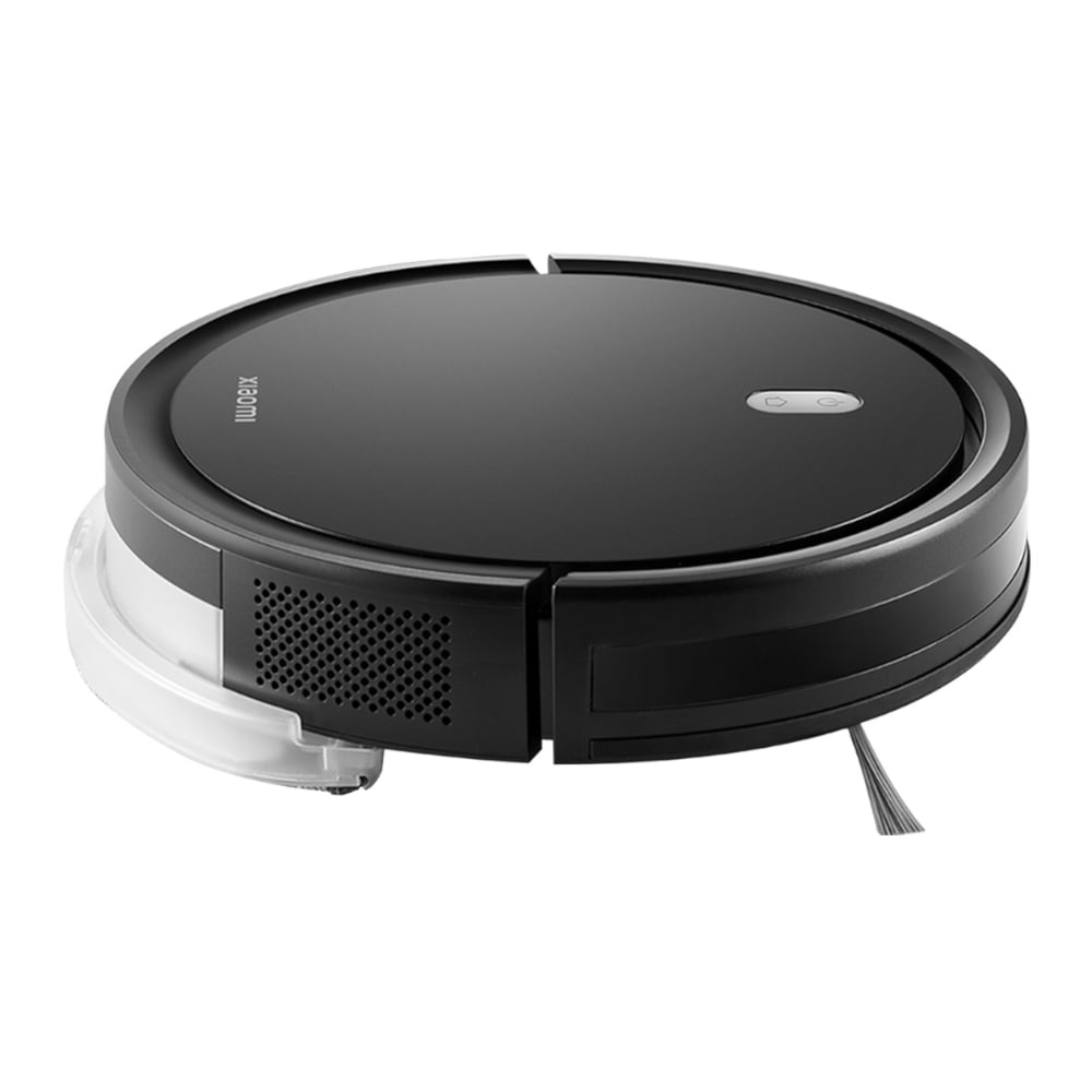 A Black Xiaomi Robot Vacuum E5, Robotic Vacuum Cleaner.