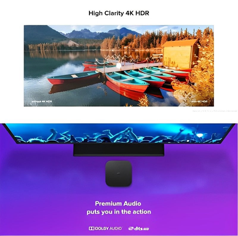 Xiaomi TV Box S 2nd Gen 4K Ultra HD - Experience high clarity with 4K HDR