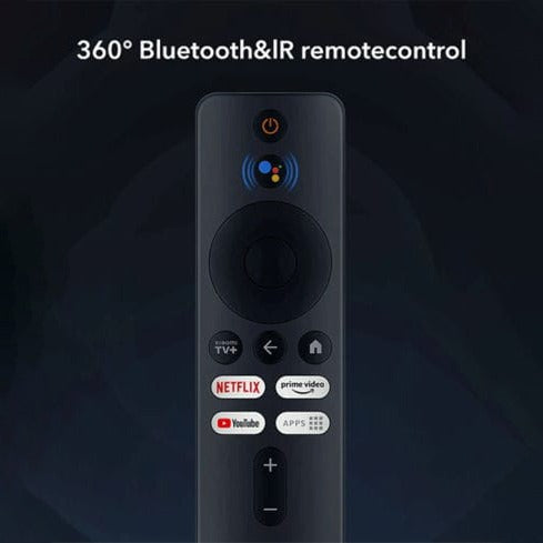 Xiaomi TV Box S 2nd Gen 4K Ultra HD - Equipped with 360-degree Bluetooth capabilities and a remote control