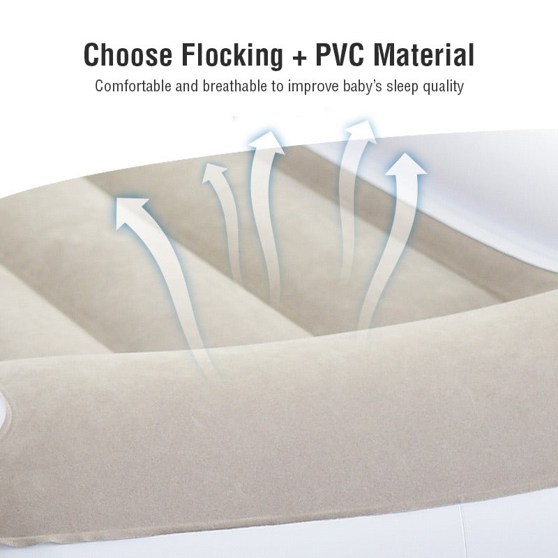choose flocking + PVC material