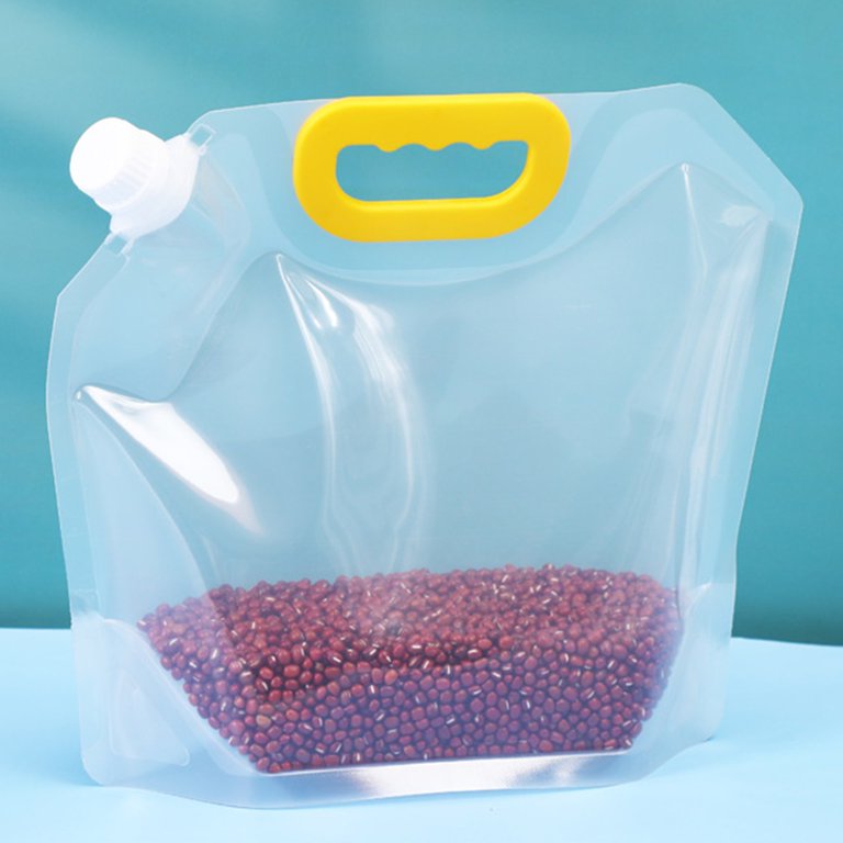 Moisture-proof Sealed Grain Storage Suction Bag with something in it