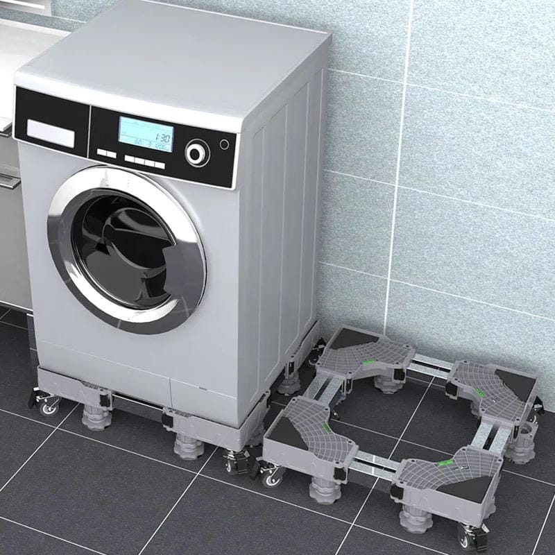 Heavy Duty Washing Machine Base Stand, Roller Cart Trolley Refrigerato