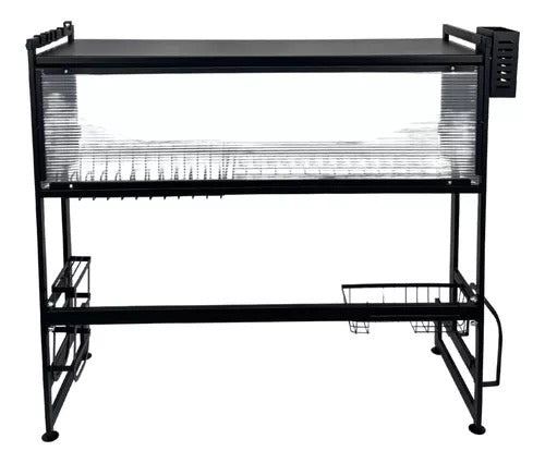sink disk rack storage cabinet