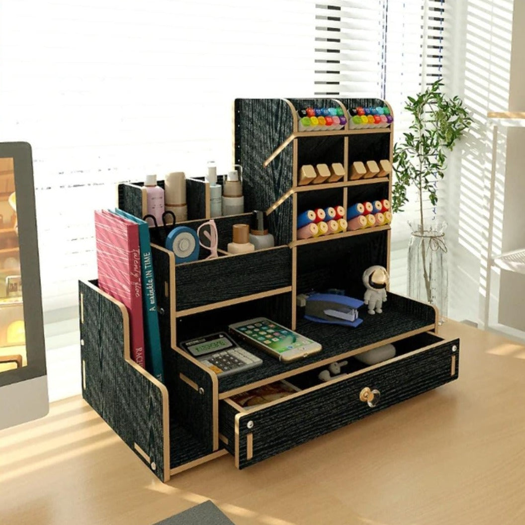 Black Desk Organizer.