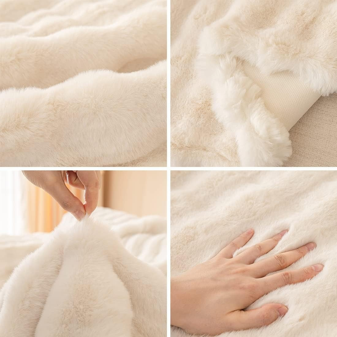 fluffy Super soft couch cover