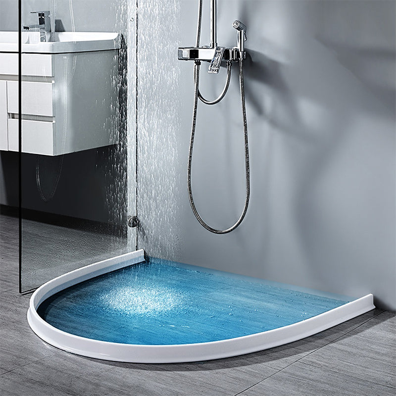 Silicone Water Separator Barrier for Bathroom Shower Basin Kitchen