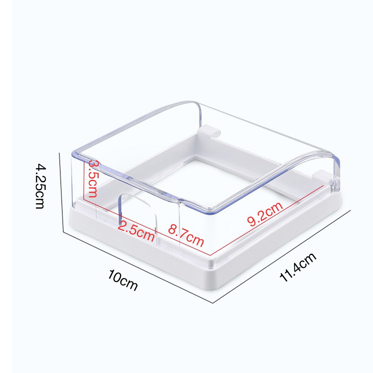 Switch Socket Waterproof Cover - Bathroom Splash-Proof Protector, Tran