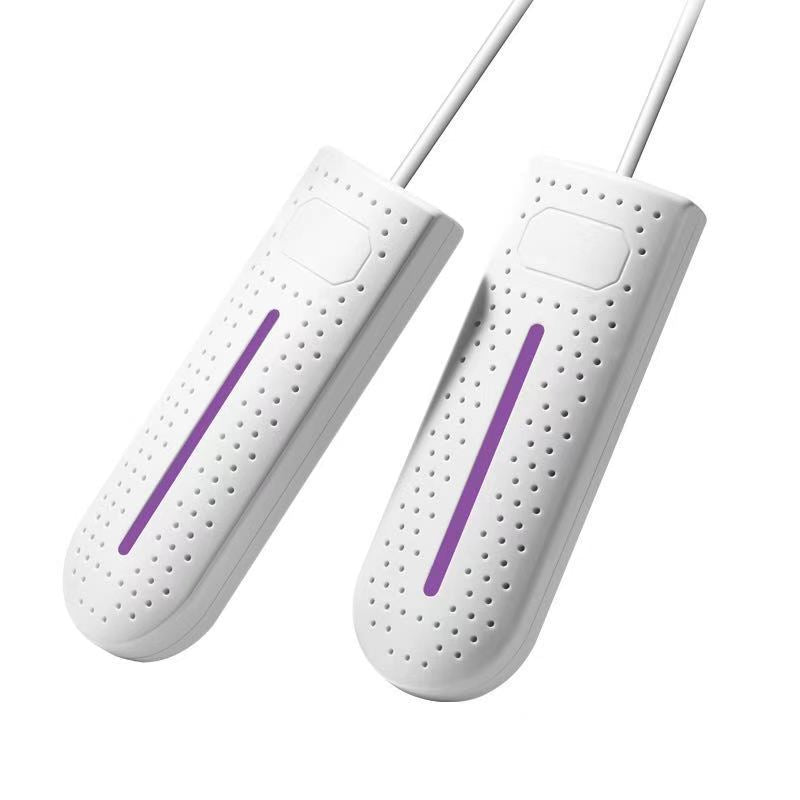 2 white Electric Shoe Dryer