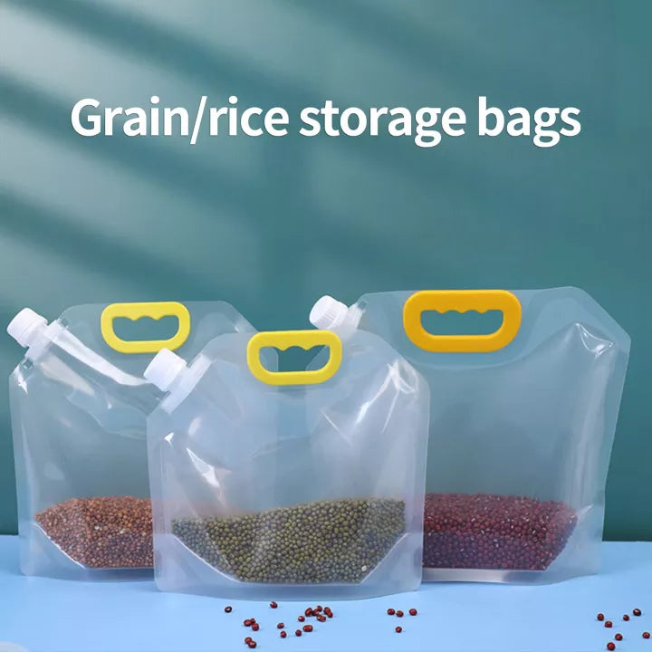 Moisture-proof Sealed Grain Storage Suction Bag, Insect-proof Thickened Portable Food-grade Storage Moisture-proof Sealed Grain Storage Suction Bag, Insect-proof Thickened Portable Food-grade Storage