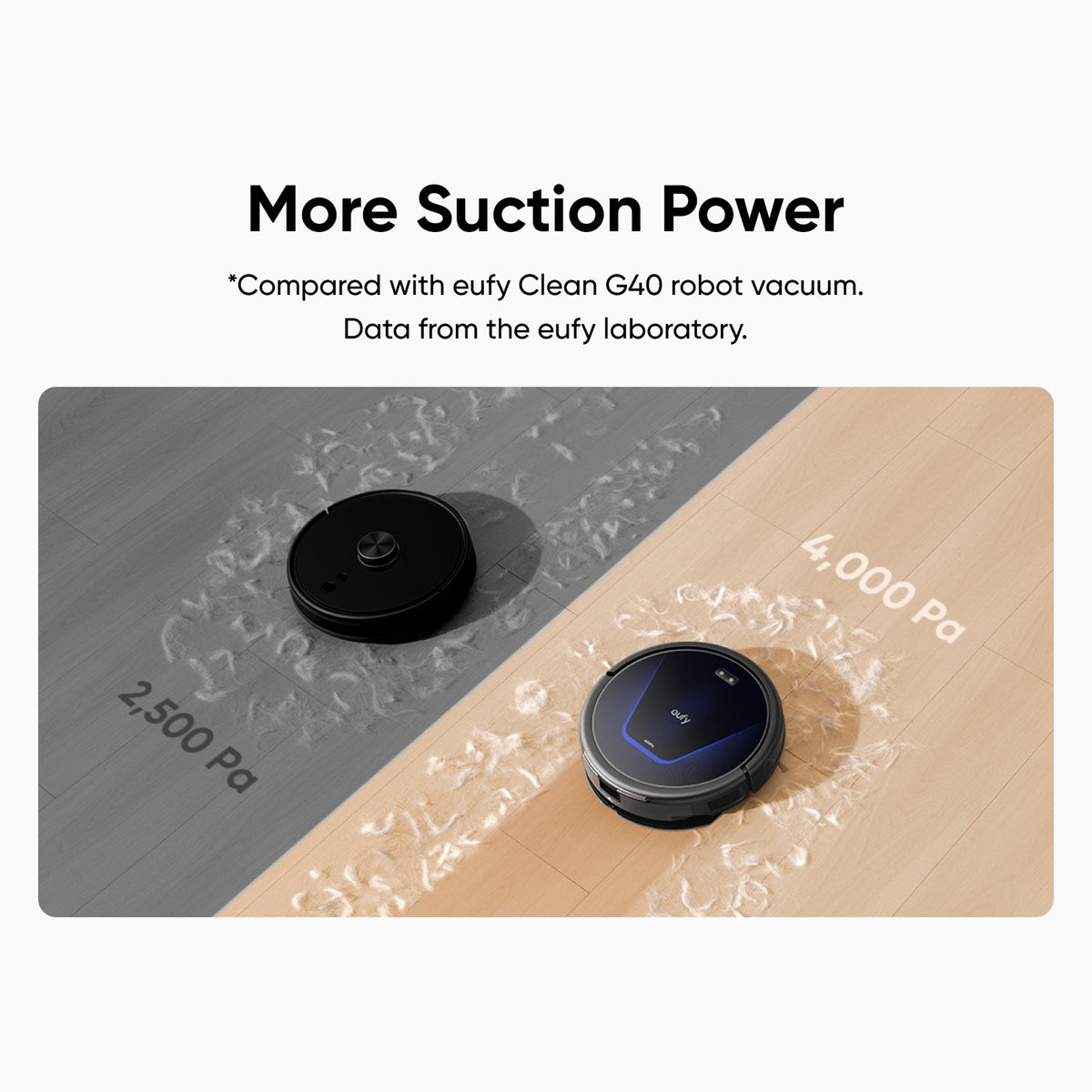 eufy G50 Hybrid Robot Vacuum & Mop is Cleaning Floor.