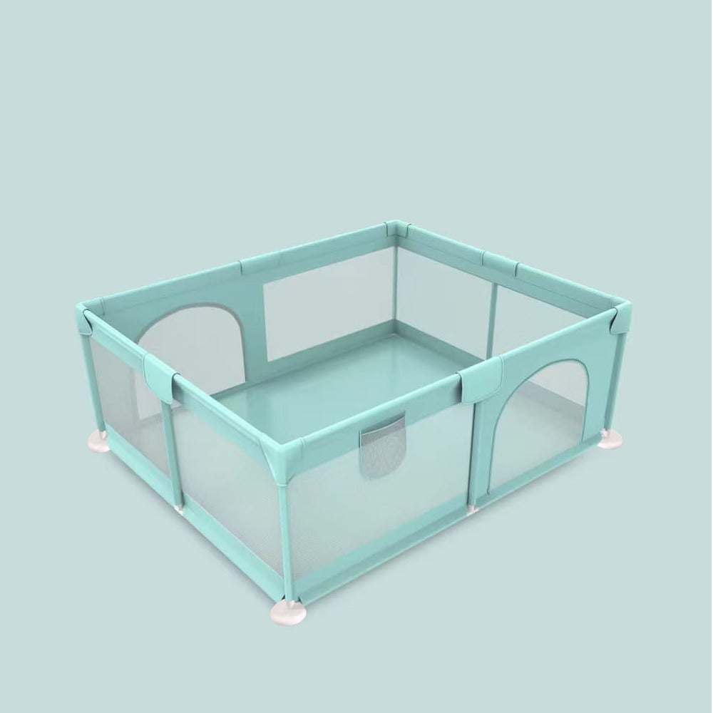 Green Baby Playpen.