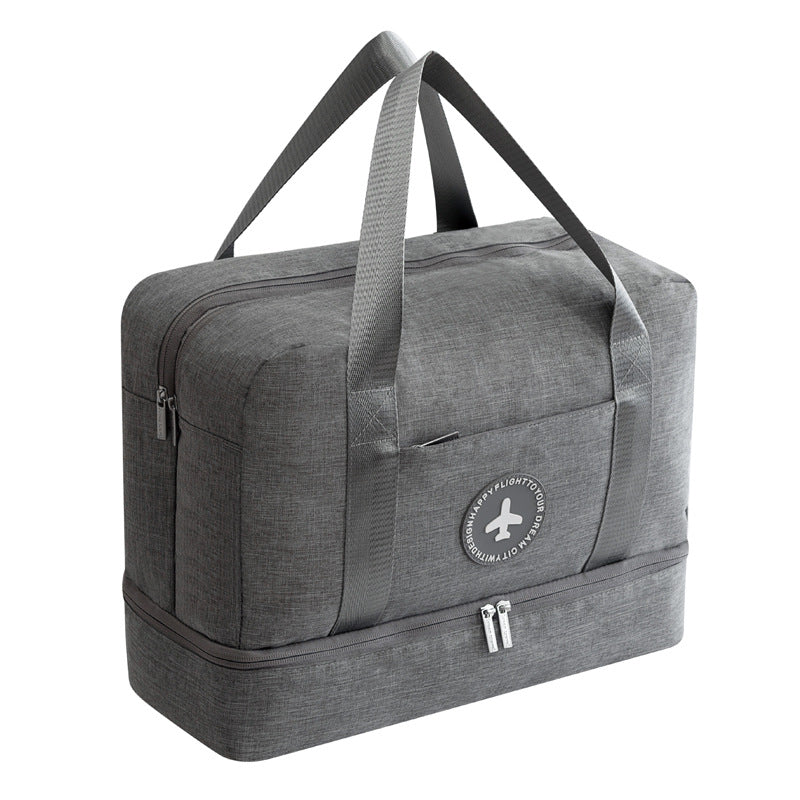 Gym Bag with Wet/Dry Separation