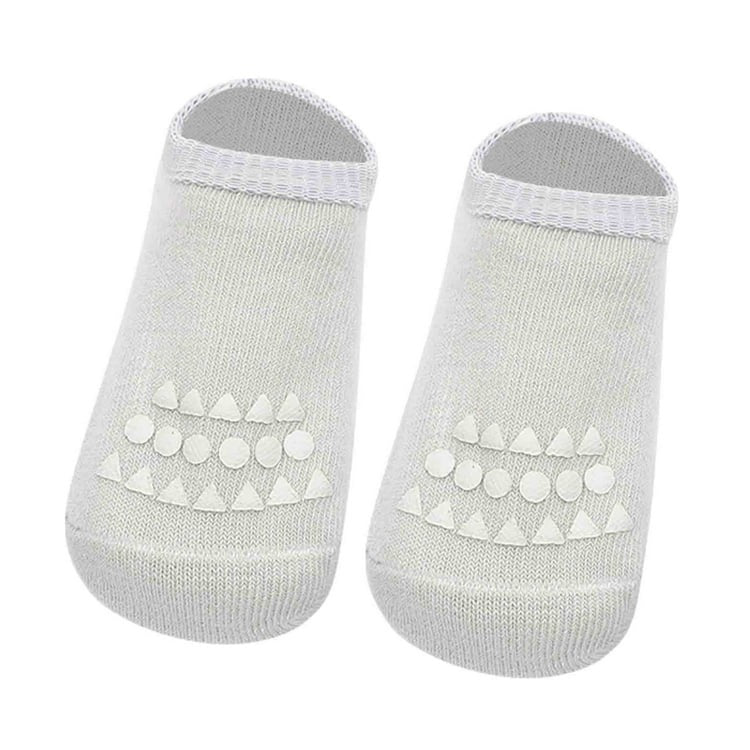 Light Grey knee socks for baby.