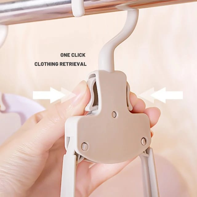 Feature of Foldable Travel Hangers.