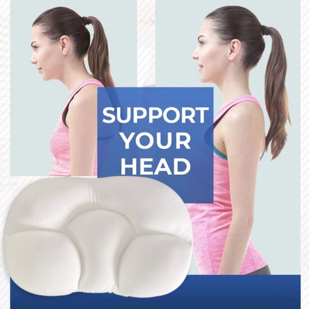 supoort your head with egg pillow