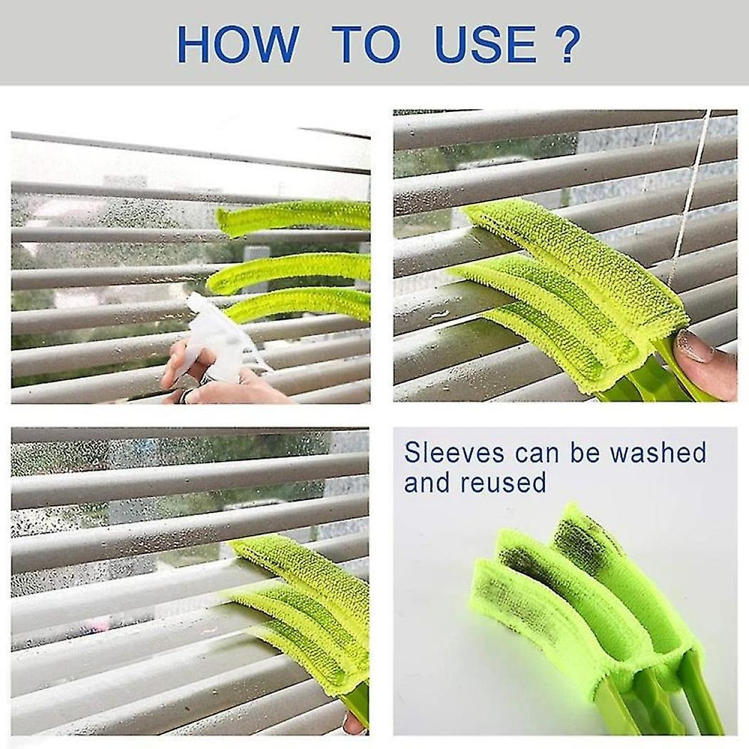 how to use Microfiber Window Blinds Brush
