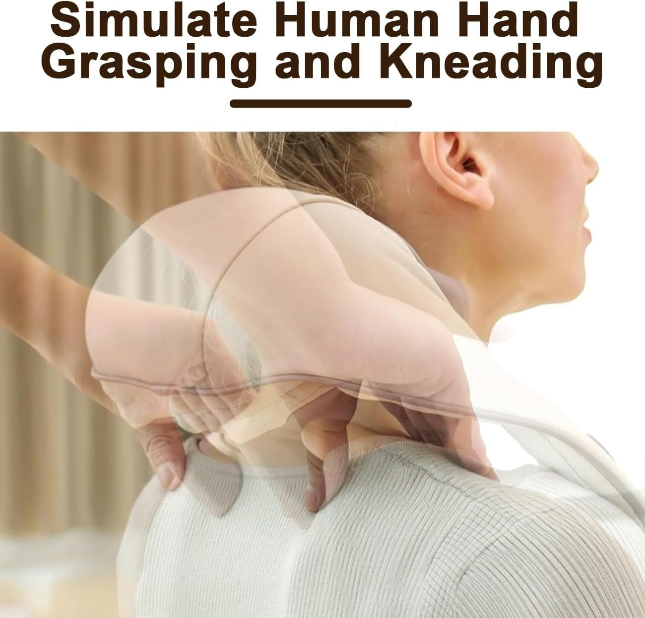 stimulate human hand grasping and kneading